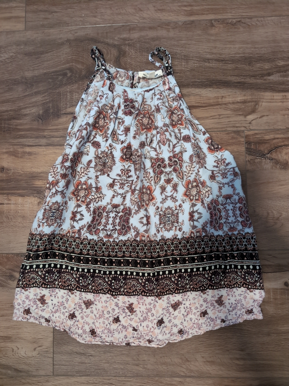 Monteau Halter Top with Floral Print